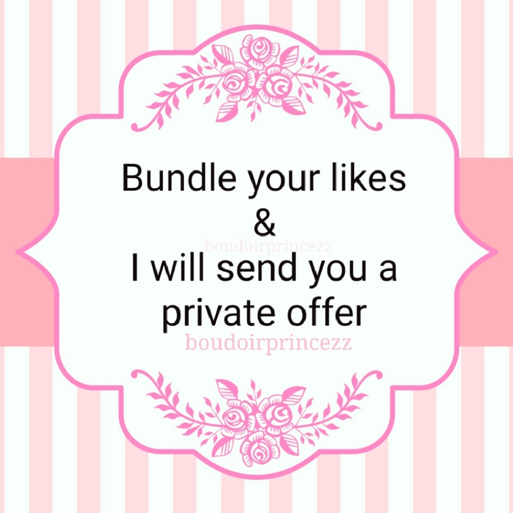 🌹 BUNDLE YOUR LIKES & RECEIVE A PRIVATE OFFER